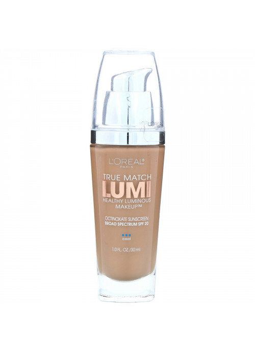 L'Oreal, True Match Healthy Luminous Makeup, SPF 20, C5 Classic Beige, 1 fl oz (30 ml)