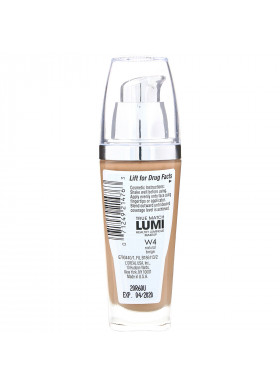L'Oreal, True Match Healthy Luminous Makeup, SPF 20,  W4 Natural Beige, 1 fl oz (30 ml)