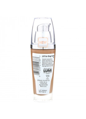 L'Oreal, True Match Healthy Luminous Makeup, SPF 20,  W6 Sun Beige, 1 fl oz (30 ml)
