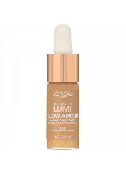 L'Oreal, True Match Lumi Glow Amour, 508 Golden Hour, 0.47 fl oz (14 ml)