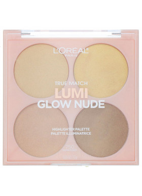 L'Oreal, True Match Lumi Glow Nude Highlighter Palette, 750 Sunkissed, 0.26 oz (7.3 g)