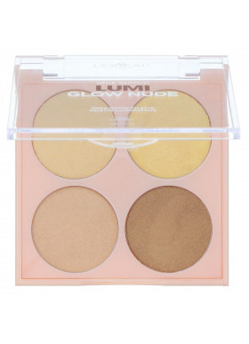 L'Oreal, True Match Lumi Glow Nude Highlighter Palette, 750 Sunkissed, 0.26 oz (7.3 g)