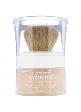 L'Oreal, True Match Mineral Foundation,  C1-2/461 Natural Ivory, .35 oz (10 g)