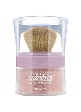 L'Oreal, True Match Naturale Mineral Blush, 486 Pinched Pink, 0.15 oz (4.5 g)