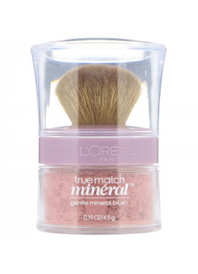 L'Oreal, True Match Naturale Mineral Blush, 488 Soft Rose, 0.15 oz (4.5 g)