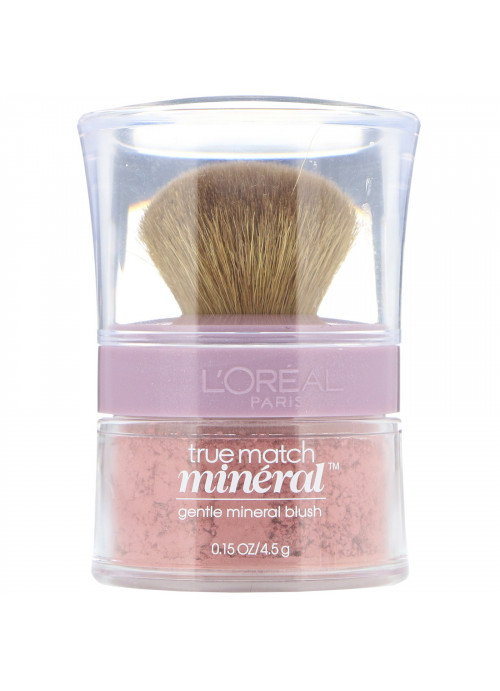 L'Oreal, True Match Naturale Mineral Blush, 488 Soft Rose, 0.15 oz (4.5 g)