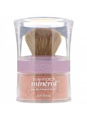 L'Oreal, True Match Naturale Mineral Blush, 492 Bare Honey, 0.15 oz (4.5 g)