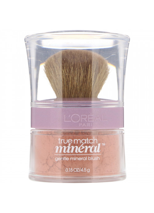 L'Oreal, True Match Naturale Mineral Blush, 492 Bare Honey, 0.15 oz (4.5 g)
