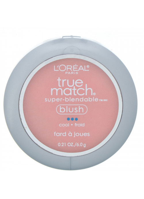 L'Oreal, True Match Super-Blendable Blush,  C5-6 Rosy Outlook, .21 oz (6 g)