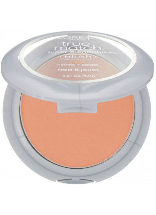 L'Oreal, True Match Super-Blendable Blush,  N3-4 Innocent Flush, .21 oz (6 g)