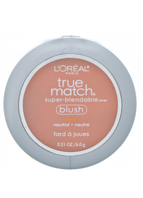 L'Oreal, True Match Super-Blendable Blush, N5-6 Apricot Kiss , 0.21 oz (6 g)