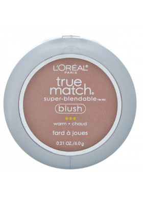 L'Oreal, True Match Super-Blendable Blush,  W3-4 Barely Blushing, .21 oz (6 g)
