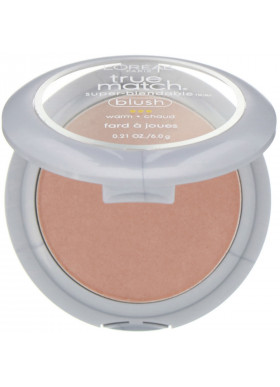 L'Oreal, True Match Super-Blendable Blush,  W3-4 Barely Blushing, .21 oz (6 g)