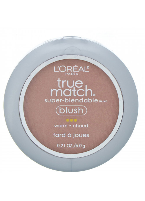L'Oreal, True Match Super-Blendable Blush,  W5-6 Subtle Sable, 0.21 oz (6 g)