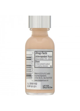L'Oreal, True Match Super-Blendable Makeup, C1 Alabaster, 1 fl oz (30 ml)