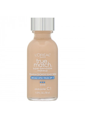 L'Oreal, True Match Super-Blendable Makeup, C1 Alabaster, 1 fl oz (30 ml)