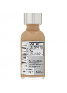 L'Oreal, True Match Super-Blendable Makeup, N6 Honey Beige, 1 fl oz (30 ml)