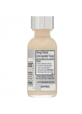 L'Oreal, True Match Super-Blendable Makeup, W1 Porcelain, 1 fl oz (30 ml)