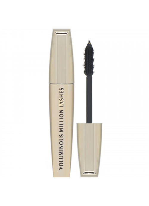 L'Oreal, Voluminous Million Lashes Mascara, 635 Blackest Black, 0.3 fl oz (9 ml)
