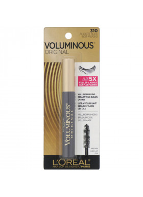 L'Oreal, Voluminous Original Mascara, 310 Blackest Black, 0.28 fl oz (8 ml)
