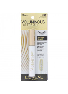 L'Oreal, Voluminous Primer, 300 White Primer, 0.24 fl oz (7.3 ml)