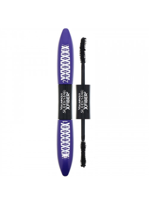 L'Oreal, Voluminous X Fiber Mascara, 213 Blackest Black, 0.43 fl oz (13 ml)