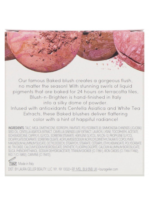 Laura Geller, Baked Blush-N-Brighten, Tropic Hues, 0.16 oz (4.5 g)