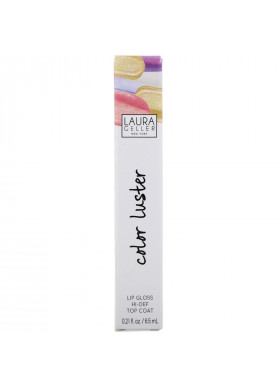 Laura Geller, Color Luster, Lip Gloss Hi-Def Top Coat, Diamond Dust, 0.21 fl oz (6.5 ml)