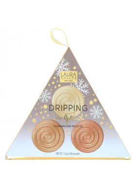 Laura Geller, Dripping in Gold, Illuminator Palette, 0.04 oz (1.2 g) Each