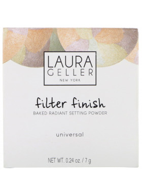 Laura Geller, Filter Finish, Baked Radiant Setting Powder, Universal, 0.24 oz (7 g)