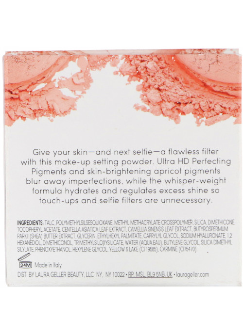Laura Geller, Filter Fix, Baked Correcting Setting Powder, Universal Apricot, 0.31 oz (9 g)