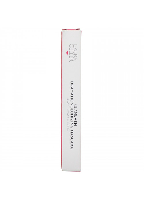 Laura Geller, GlamLash, Dramatic Volumizing Mascara, Black, 0.33 fl oz (10 ml)