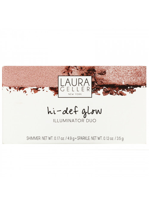 Laura Geller, Hi-Def Glow, Illuminator Duo, Bed of Roses, 0.29 oz (8.4 g)