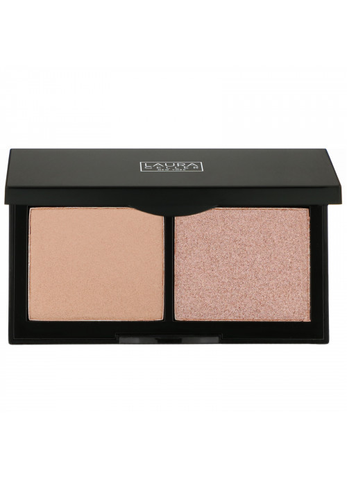 Laura Geller, Hi-Def Glow, Illuminator Duo, Bed of Roses, 0.29 oz (8.4 g)