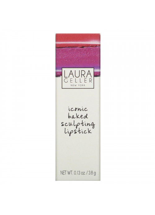 Laura Geller, Iconic Baked Sculpting Lipstick, East Side Rouge, 0.13 oz (3.8 g)