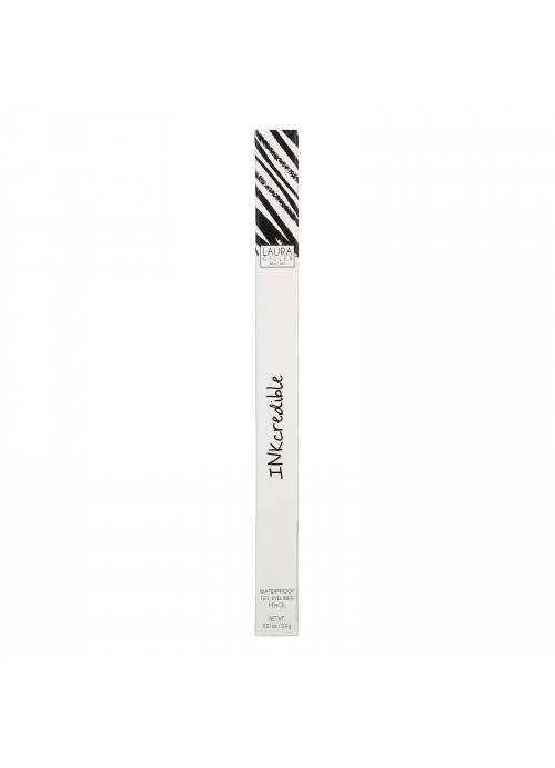Laura Geller, INKcredible, Waterproof Gel Eyeliner Pencil, Blackbird, 0.01 oz (0.4 g)