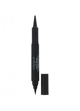 Laura Geller, Line-N-Define, Dual Dimensional Eyeliner, Liquid & Kohl Eyeliner, Black/Black, 0.07 fl oz (2 ml)/ / 0.017 oz (0.5 g)