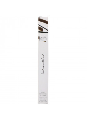 Laura Geller, Line-N-Define, Dual Dimensional Eyeliner, Liquid & Kohl Eyeliner, Black/Brown, 0.07 fl oz (2 ml) / 0.017 oz (0.5 g)