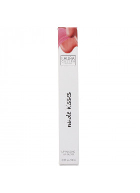 Laura Geller, Nude Kisses, Lip Hugging Lip Gloss, Skinny Dip, 0.10 fl oz (2.9 ml)
