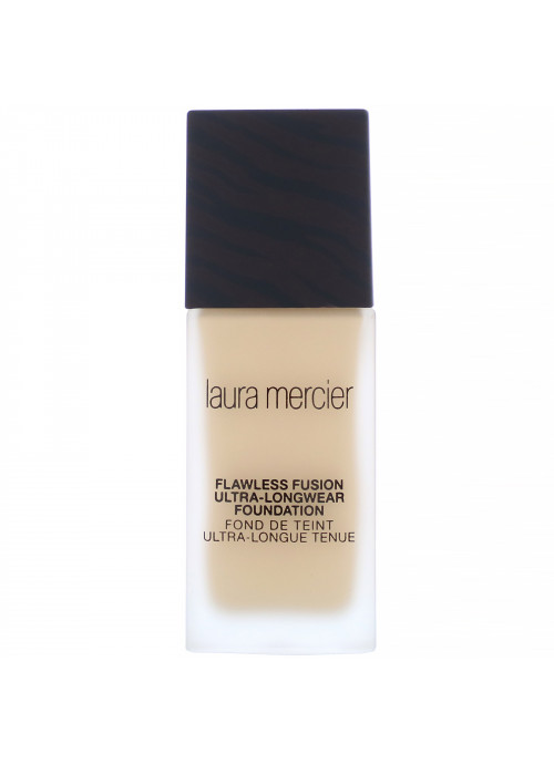 Laura Mercier, Flawless Fusion, Ultra-Longwear Foundation, 2W1 Macadamia, 1 fl oz (30 ml)