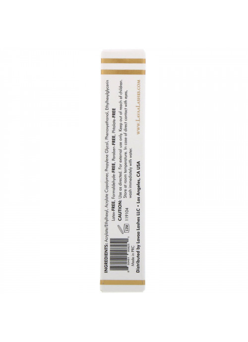 Lavaa Lashes, Eyelash Adhesive, Clear, 0.18 fl oz (5 ml)
