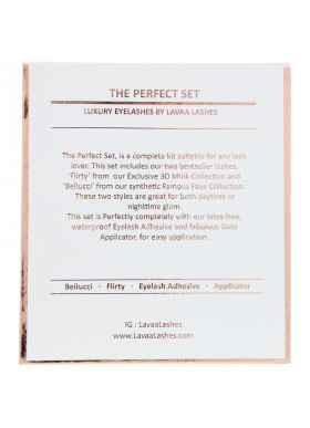 Lavaa Lashes, The Perfect Set, 1 Set