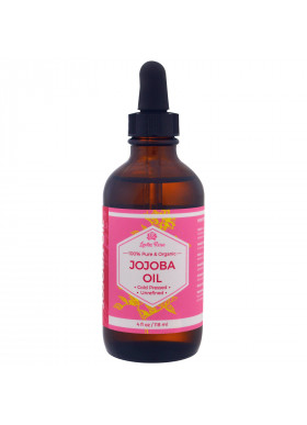 Leven Rose, 100% Pure & Organic Jojoba Oil, 4 fl oz (118 ml)