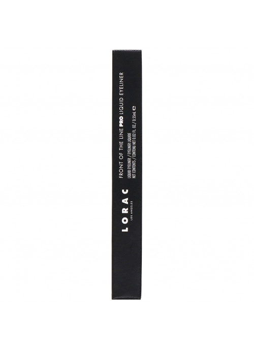 Lorac, Front of the Line, Pro Liquid Eyeliner, Dark Brown, 0.02 fl oz (0.55 ml)