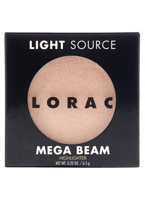Lorac, Light Source, Mega Beam Highlighter, Gilded Lily, 0.22 oz (6.5 g)