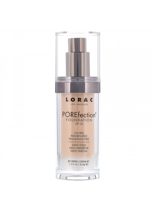 Lorac, POREfection Foundation, PR4 Light Medium, 1.12 fl oz (33.3 ml)