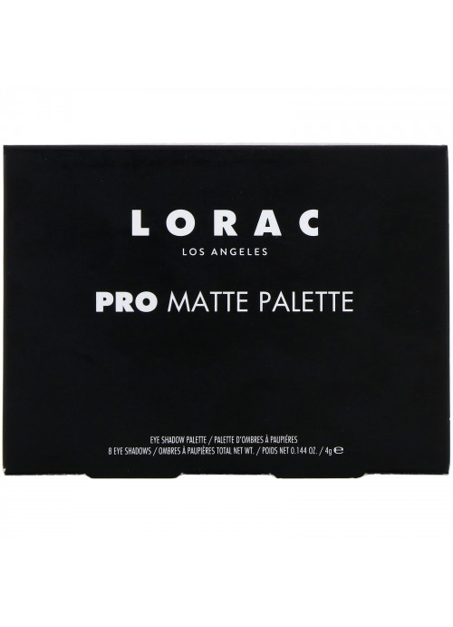 Lorac, Pro Matte Palette, Eye Shadow Pallete, 0.144 oz (4 g)