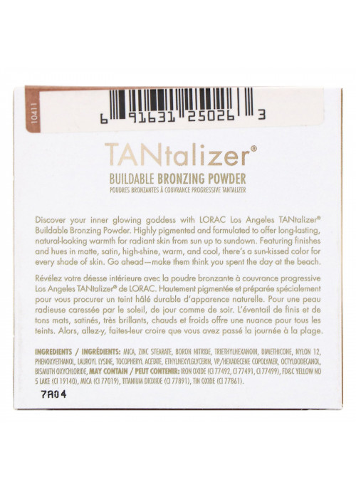 Lorac, Tantalizer, Buildable Bronzing Powder, Golden Girl, 0.29 oz (8.5 g)