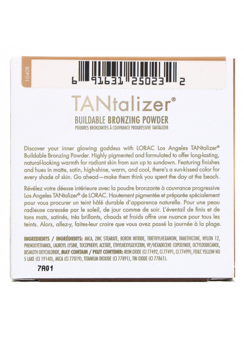 Lorac, Tantalizer, Buildable Bronzing Powder, Pool Party, 0.29 oz (8.5 g)