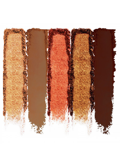Lorac, Unzipped Brazen Eye Shadow Palette with  Dual-Ended  Brush, 0.37 oz (10.5 g)